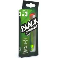 Black Minnow Shallow Combo - No. 3 (120) - 6 gram - Kaki - N