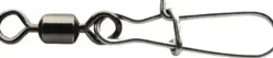 Black Rolling Swivel + Fastlock Snap
