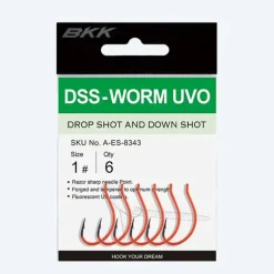 DSS-Worm UVO Dropshot Hook