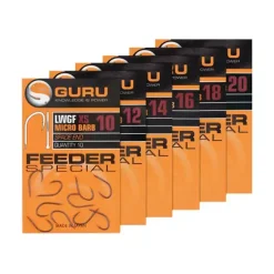 Feeder Special XS Spade End Hooks - Barbed