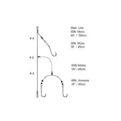 Flatfish Rig - Haak: 2