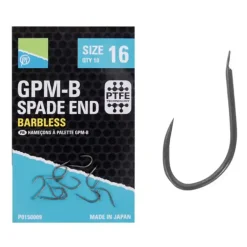 GPM-B Spade End Barbless
