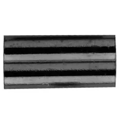 Matt Black Double Brass Crimp