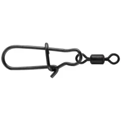 Matt Black Easy Snap + Rolling Swivel