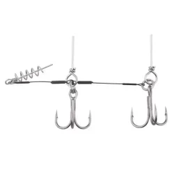 Soft Lure Pike Rig - Haak: 2/0 - 12 cm