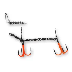 The 4 - Swivel Stinger Rig XXL - UVO - Haak: 3/0