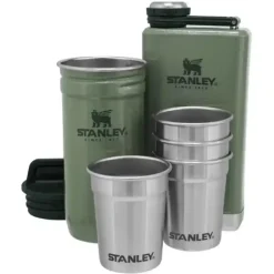 The Pre-Party Shotglass + Flask Set