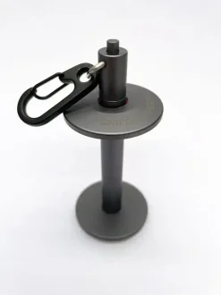 Tippet Holder Metallic Grey