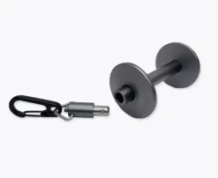 Tippet Holder Metallic Grey