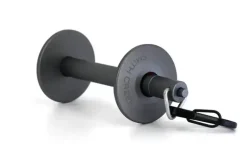 Tippet Holder Metallic Grey