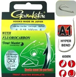 Trout Master Fluorocarbon 608 N