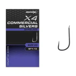 X4 Commercial Silvers Hooks